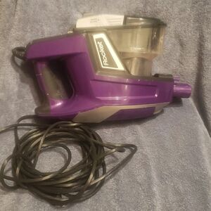 Shark Rocket Vacuum ZS50 ZS351  Motor W/Dust Bin Part Tested Works Purple